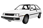 Mitsubishi Colt 2nd Generation Facelift (1986 - 1989) — Ægte OEM-dele